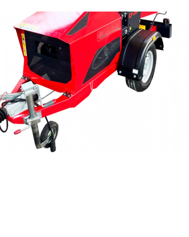 Biotrituradora profesional remolcable Caravaggi CP-210 Gasolina 38HP 210MM