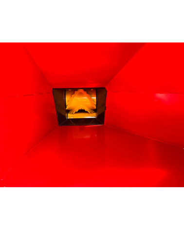 Biotrituradora profesional remolcable Caravaggi CP-210 Gasolina 38HP 210MM