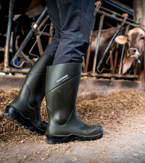 Bota de agua térmica con puntera para agricultura Noramax Agri S5