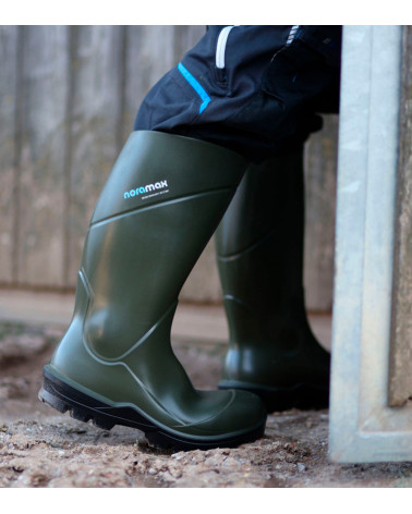 Bota de agua térmica con puntera para agricultura Noramax Agri S5