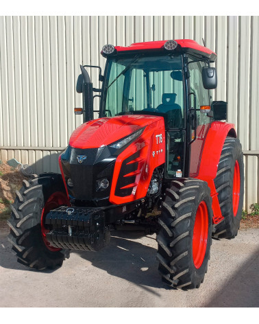 Tractor agrícola 4×4 TYM T78 — 75,3 HP con transmisión inversor sincronizado