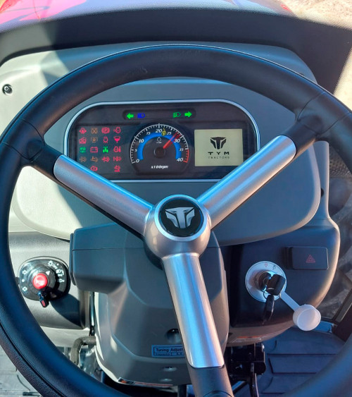 Tractor agrícola 4×4 TYM T78 — 75,3 HP con transmisión inversor sincronizado
