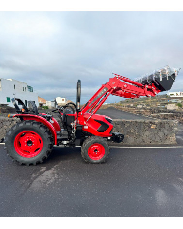 Tractor pequeño TYM F50R — 50HP Giro 52º