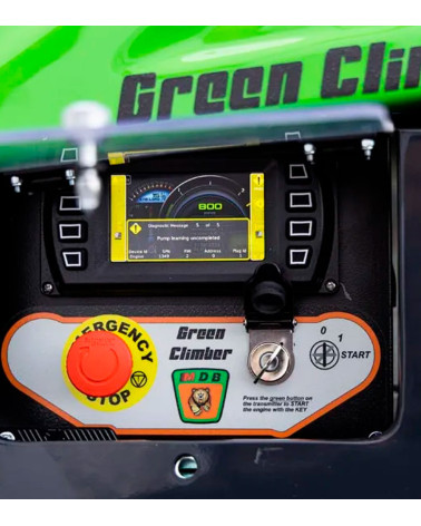Robot desbrozadora Green Climber LV 800 PRO de MDB + trituradora TE 160 PLUS