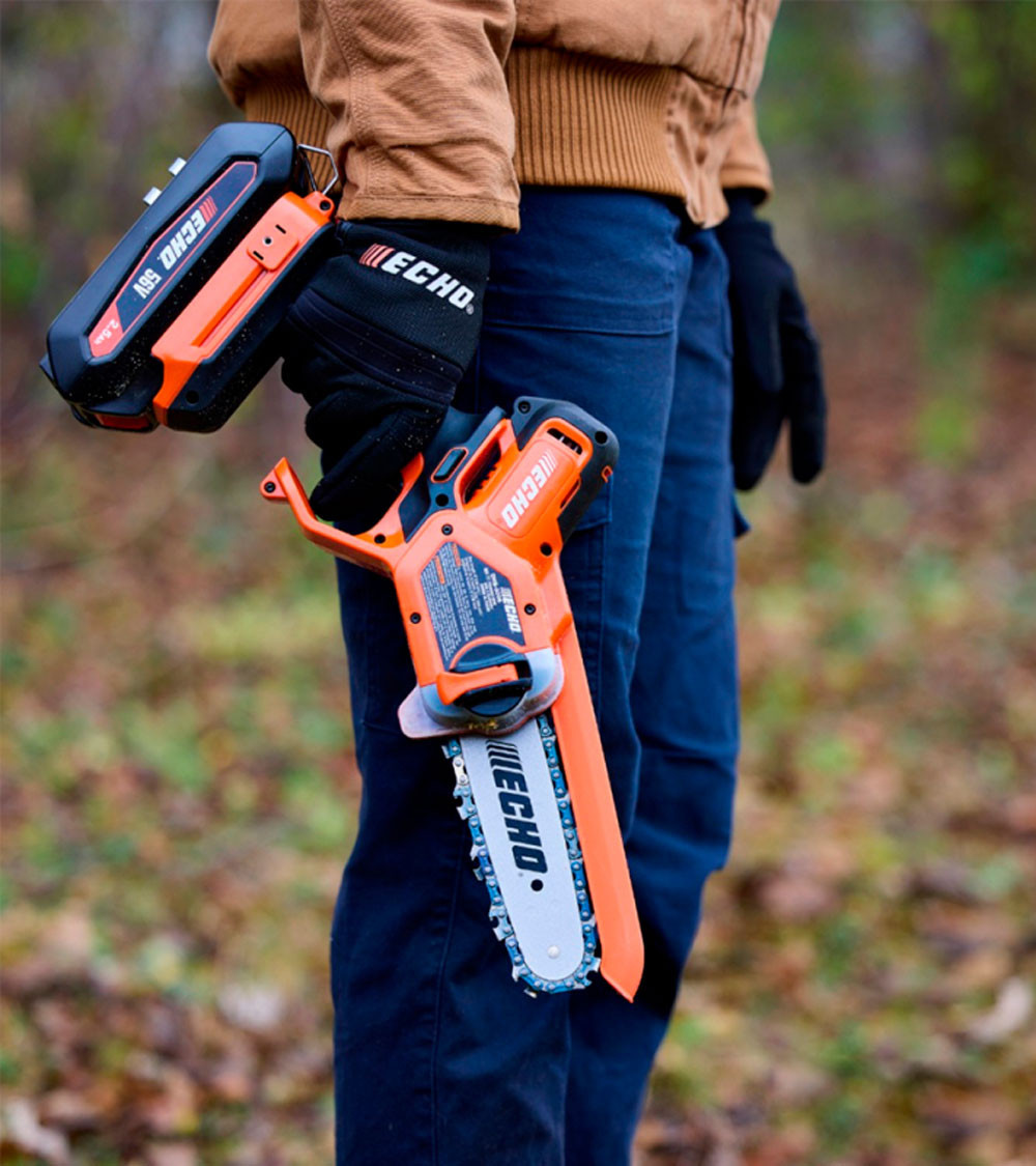 Mini sierra de poda ECHO DHS 3006 PRO — 15CM 50.4V Motor sin escobillas