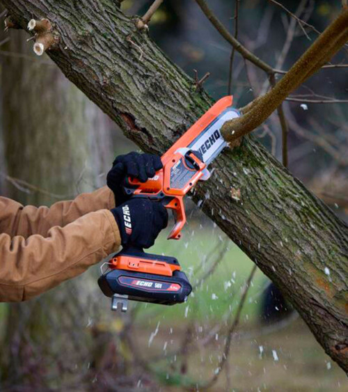 Mini sierra de poda ECHO DHS 3006 PRO — 15CM 50.4V Motor sin escobillas