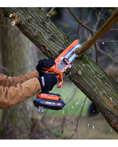 Mini sierra de poda ECHO DHS 3006 PRO — 15CM 50.4V Motor sin escobillas