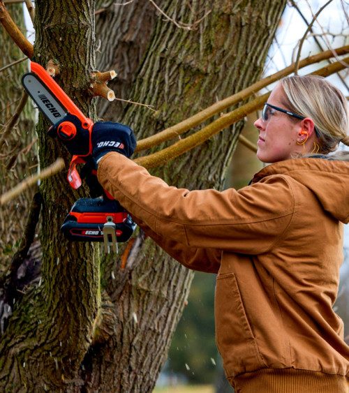 Mini sierra de poda ECHO DHS 3006 PRO — 15CM 50.4V Motor sin escobillas