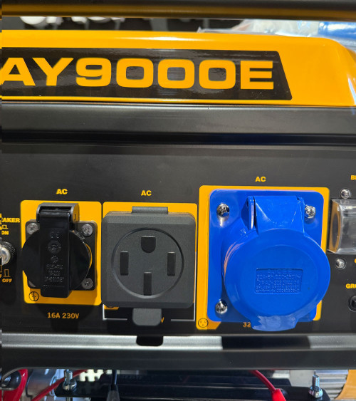 Generador gasolina Monofásico 8.5kW Arranque Eléctrico — AYERBE 9000 E