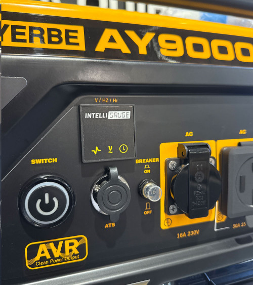 Generador gasolina Monofásico 8.5kW Arranque Eléctrico — AYERBE 9000 E