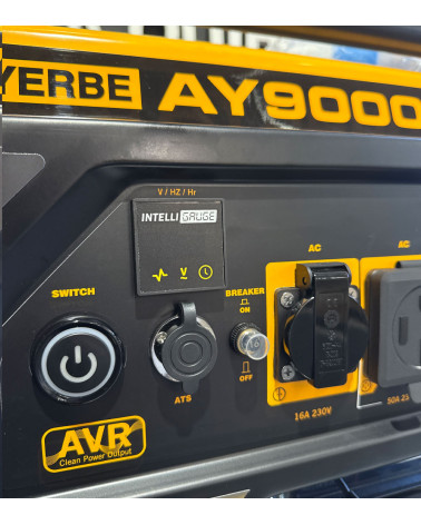 Generador gasolina Monofásico 8.5kW Arranque Eléctrico — AYERBE 9000 E