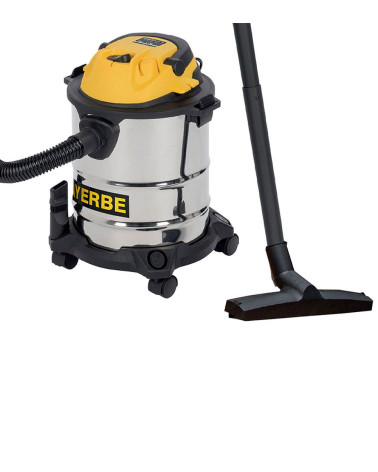 Aspirador industrial para polvo y agua 1000W — AYERBE 1000 INOX 15L