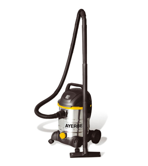 Aspirador industrial para polvo y agua 1300W — AYERBE 1300 INOX 20L