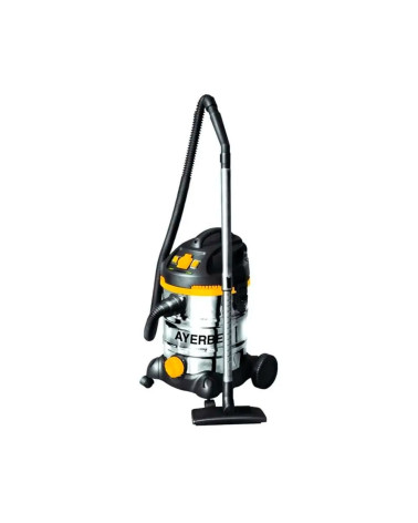 Aspirador industrial para polvo y agua 1500W — AYERBE 1500 INOX 30L