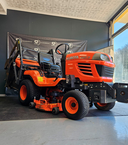 Alquiler Tractor cortacésped Kubota G23-II HD 122cm 23.3cv diésel descarga alta
