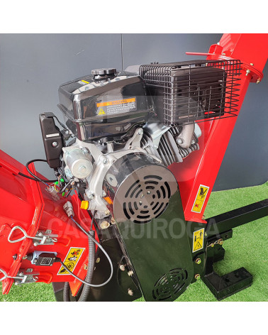 ALQUILER Biotrituradora gasolina 15cv  con remolque homologado — 120mm