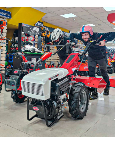 Motocultor Roteco Avenger diesel 418cc 6 veloc. con fresa de 80cm