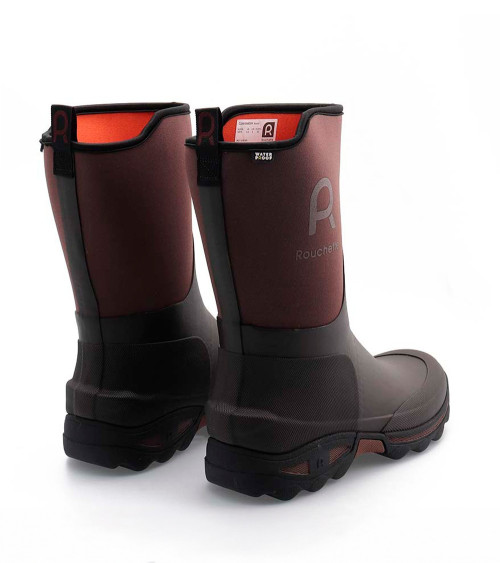 Bota de agua de media caña Rouchette Clean Garden Marrón (40-47)
