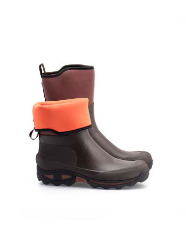 Bota de agua de media caña Rouchette Clean Garden Marrón (40-47)
