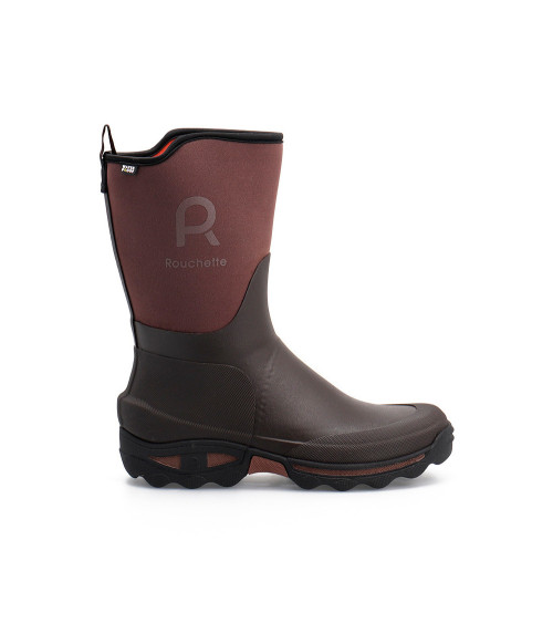 Bota de agua de media caña Rouchette Clean Garden Marrón (40-47)