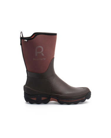 Bota de agua de media caña Rouchette Clean Garden Marrón (40-47)