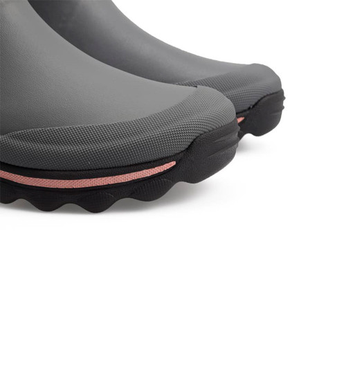 Bota de agua media caña Rouchette Clean Garden Gris (36-41)
