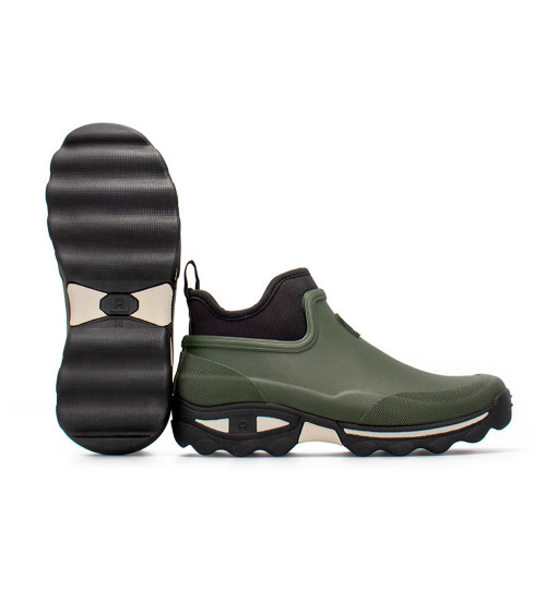 Botín de agua Rouchette Clean Lady Kaki (36-41)
