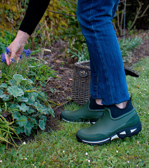 Botín de agua Rouchette Clean Lady Kaki (36-41)