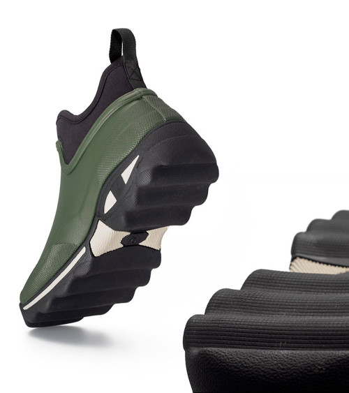 Botín de agua Rouchette Clean Lady Kaki (36-41)