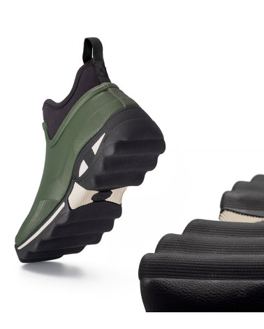 Botín de agua Rouchette Clean Lady Kaki (36-41)