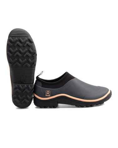 Zueco Rouchette Trial Gris / Salmón (36-41)