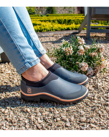 Zueco Rouchette Trial Gris / Salmón (36-41)