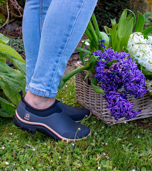 Zueco Rouchette Trial Gris / Salmón (36-41)