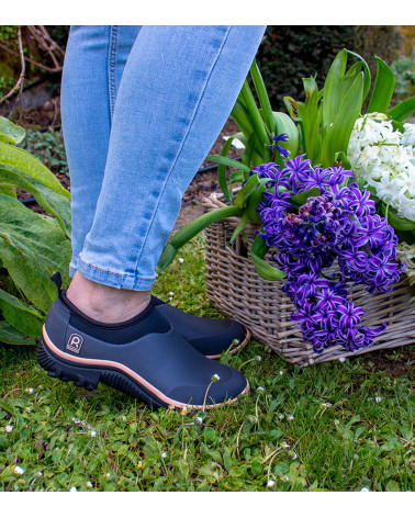 Zueco Rouchette Trial Gris / Salmón (36-41)