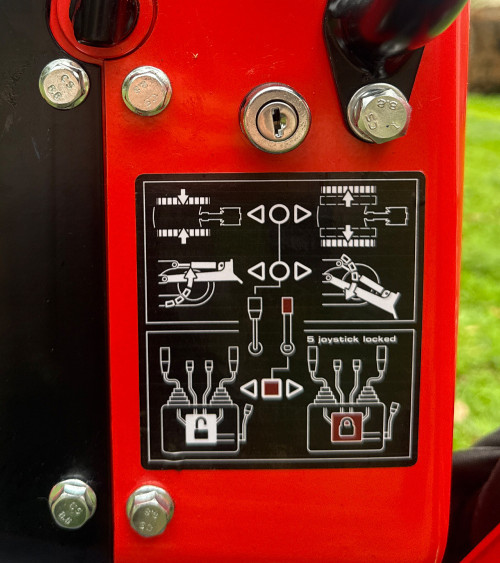 Mini excavadora 765kg gasolina Roteco Bigant 800