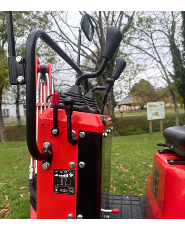 Mini excavadora 765kg gasolina Roteco Bigant 800