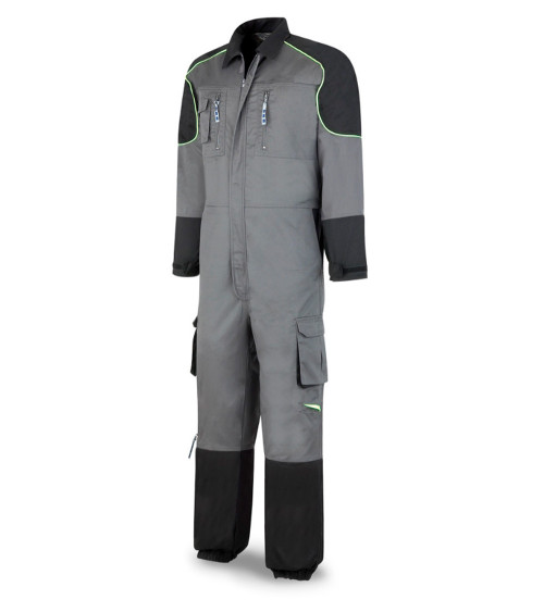 Mono de trabajo MARCA ProSeries First Line 588BTGNE — gris/negro