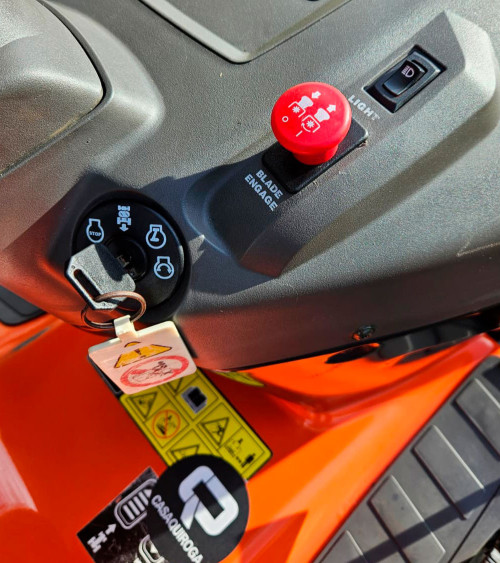 Tractor cortacésped Husqvarna CTH 174 97cm 608cc 18cv — Seminuevo