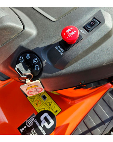 Tractor cortacésped Husqvarna CTH 174 97cm 608cc 18cv — Seminuevo