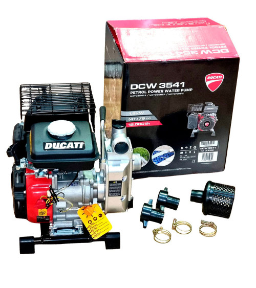 Motobomba gasolina Ducati DCW3541 1,5" 79CC 2,5HP