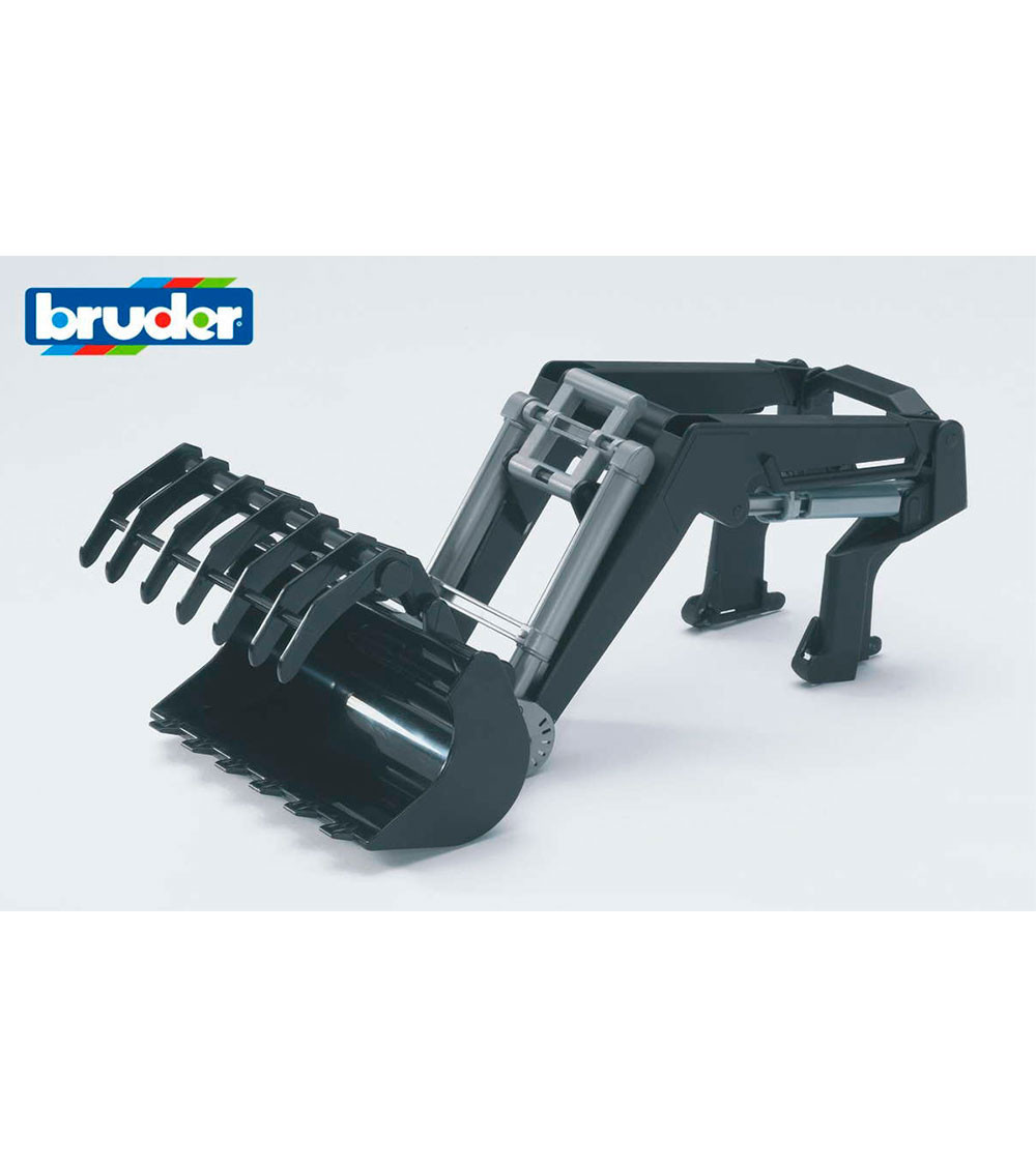 Cargador frontal para serie 3000 + pala — Bruder