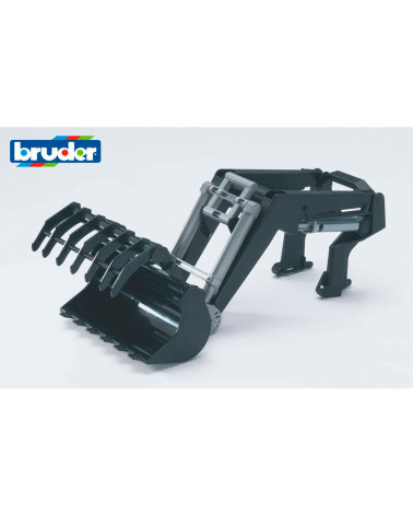 Cargador frontal para serie 3000 + pala — Bruder