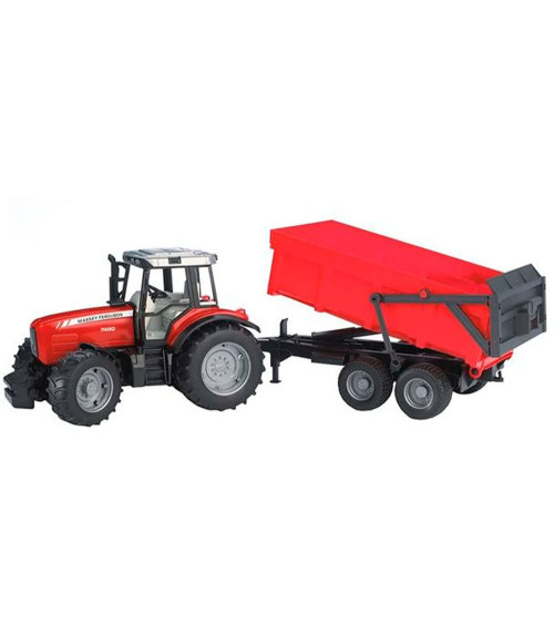 Tractor de juguete Massey Ferguson 7480 — Bruder