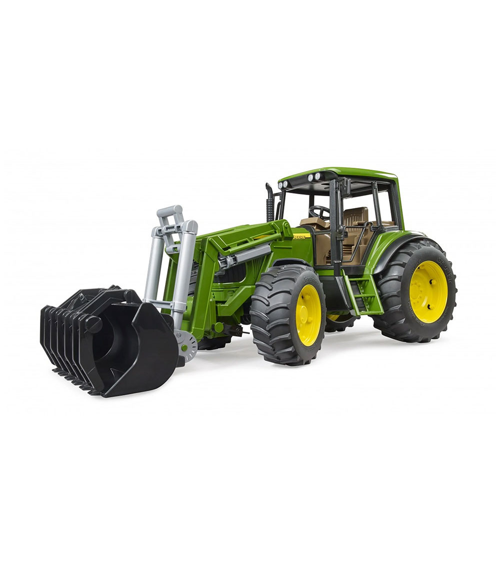 Tractor de juguete John Deere 6920 con cargador frontal — Bruder