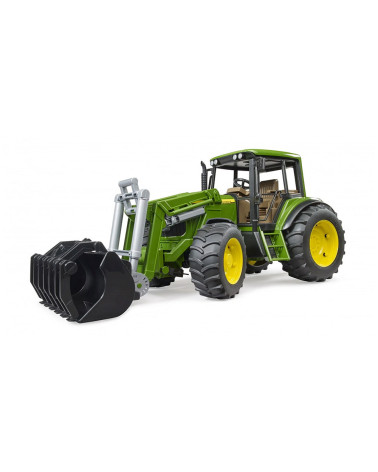 Tractor de juguete John Deere 6920 con cargador frontal — Bruder
