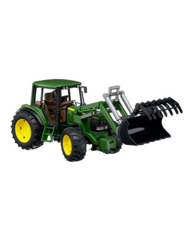 Tractor de juguete John Deere 6920 con cargador frontal — Bruder