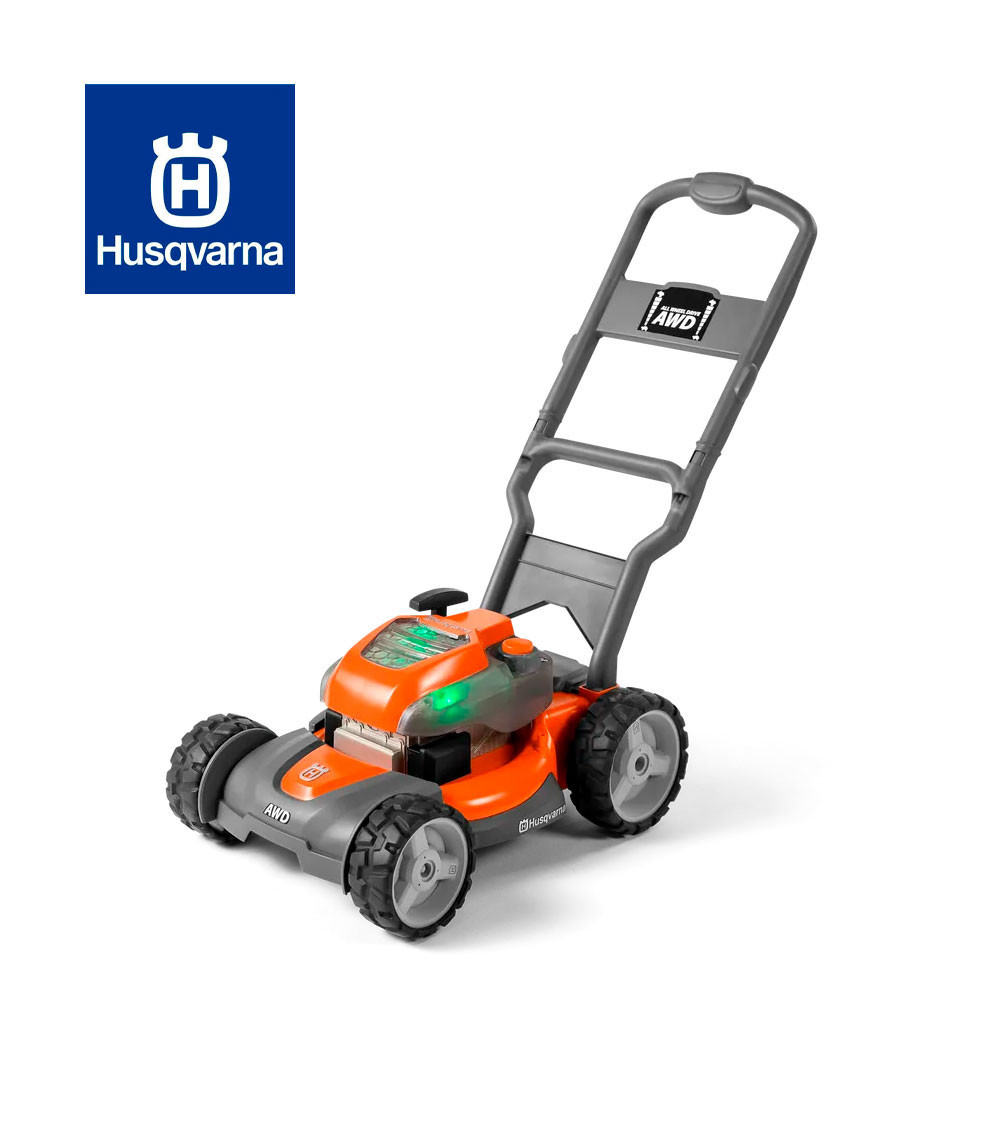 Cortacésped Husqvarna de juguete
