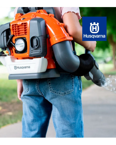Soplador de juguete Husqvarna con burbujas