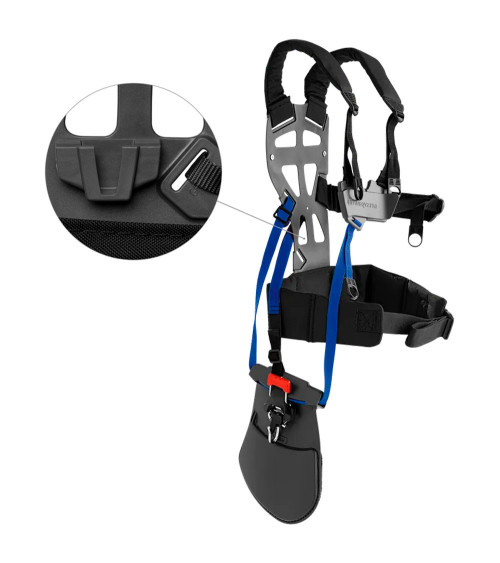 Arnés desbrozadora Husqvarna Balance XB - Con enganche para soporte batería