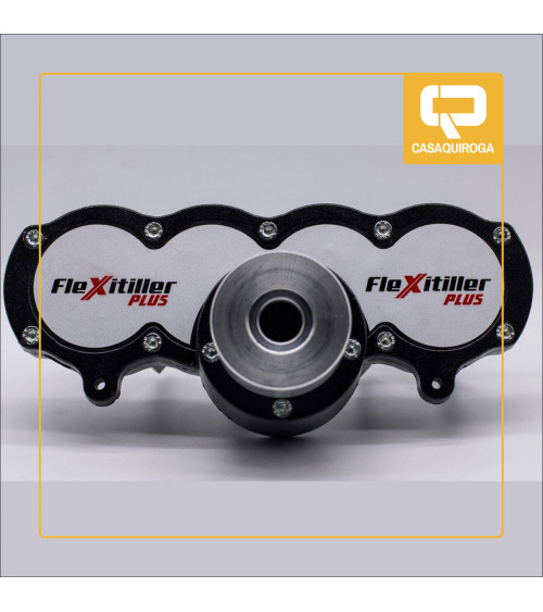 Accesorio motoazada para desbrozadora 4 fresas